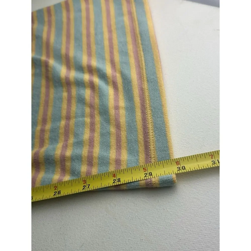 pj salvage Women’s Size XS striped pajama lounge pants daisy detail